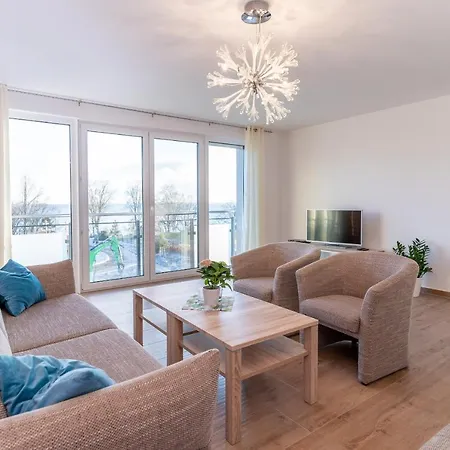 Haffhaus 1, Ferienwohnung V Lägenhet